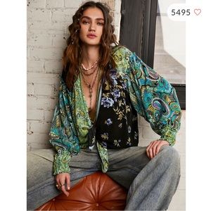 Free People Gemini Blouse